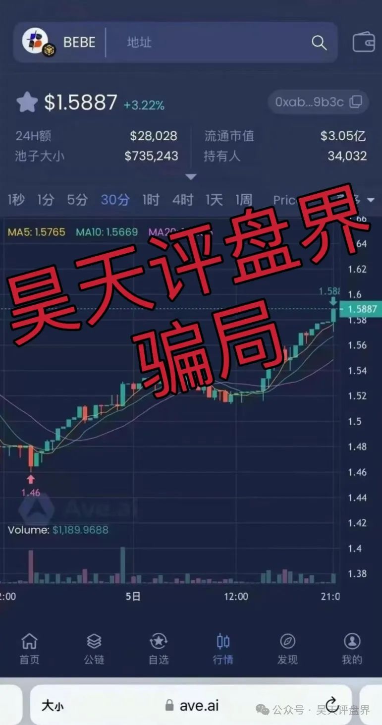 【brokenbound】资金盘发行的bebe币又圈了10多个亿了，幕后操盘手王m全资料曝光，又开盘popmax，即将崩盘跑路！插图5
