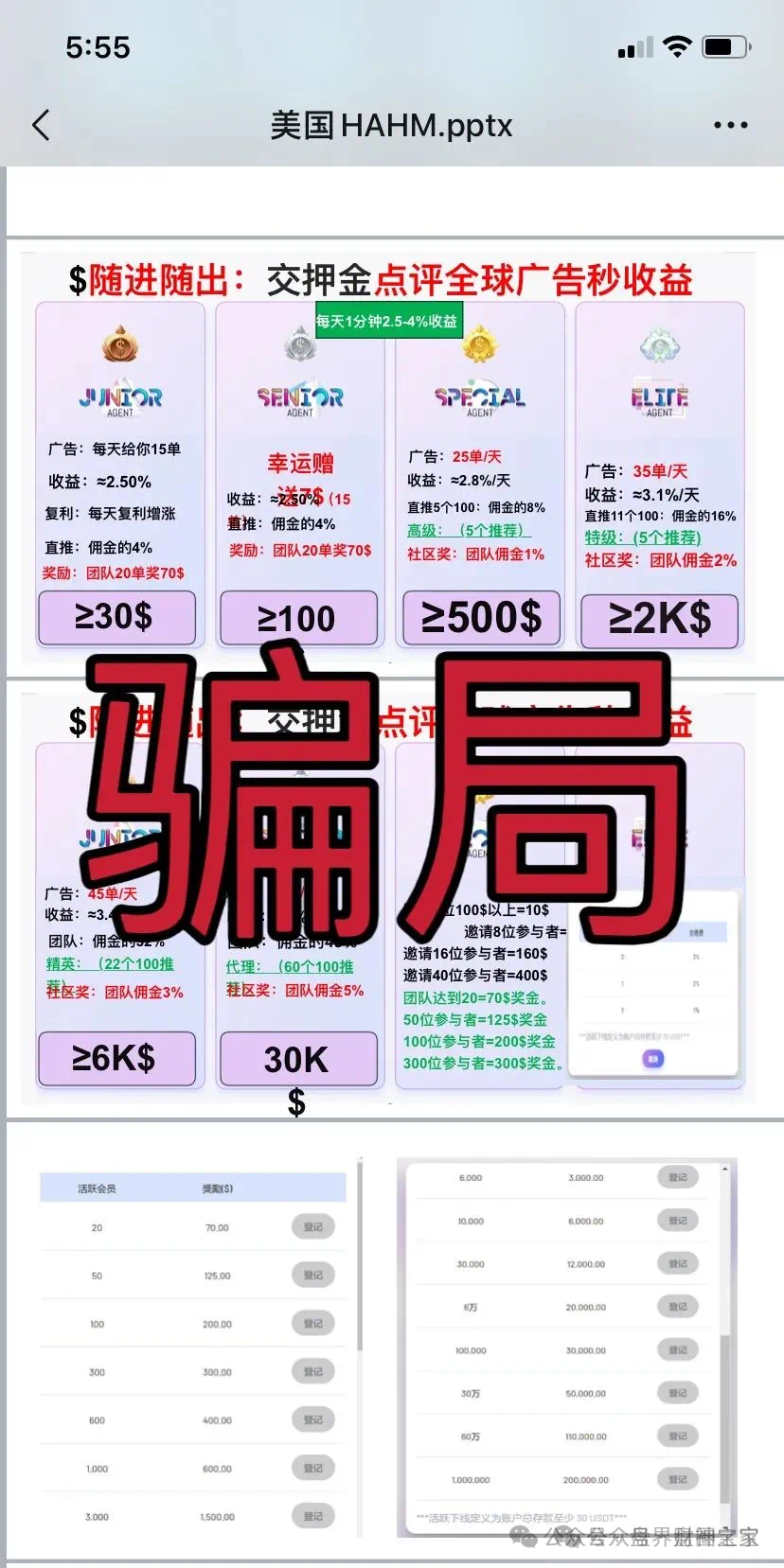 【紧急预警】“哈姆HAHM”分红类资金盘骗局曝光：新一轮“割韭菜”陷阱已启动，速速远离！插图6