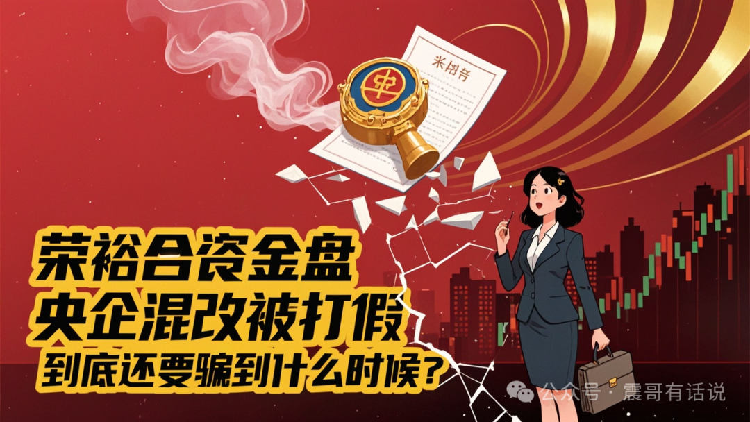 “荣裕合”资金盘央企混改被打假，到底还要骗到什么时候？