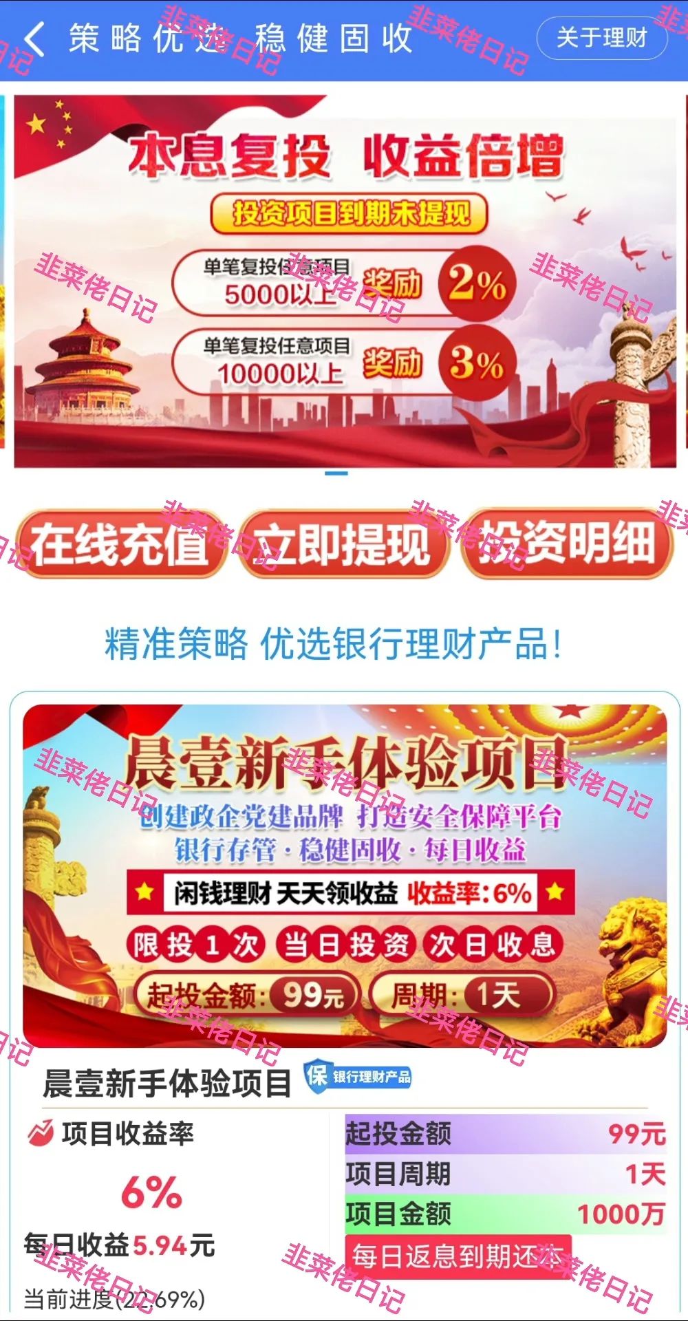 162.最新资金盘项目骗局曝光，随时可能卷钱跑路 晨壹 、创富之眼插图2