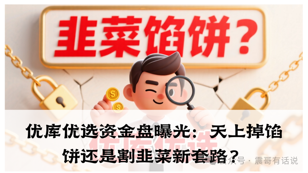 “优库优选”资金盘曝光：天上掉馅饼还是割韭菜新套路？