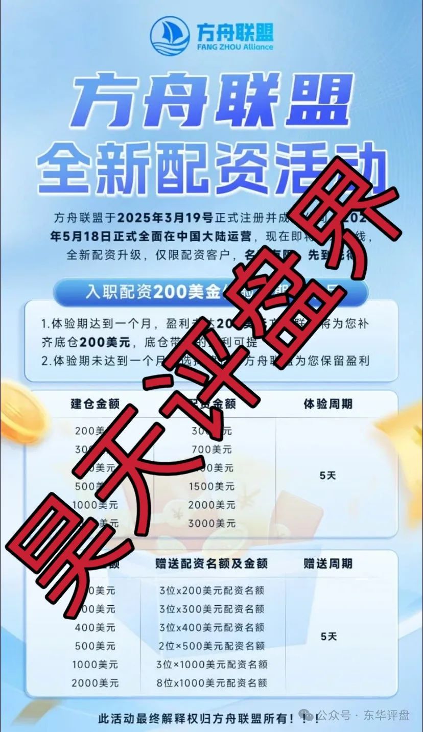 【方舟联盟】跟单类资金盘骗局，已经开始单割，看见一定要远离，即将崩盘！插图1