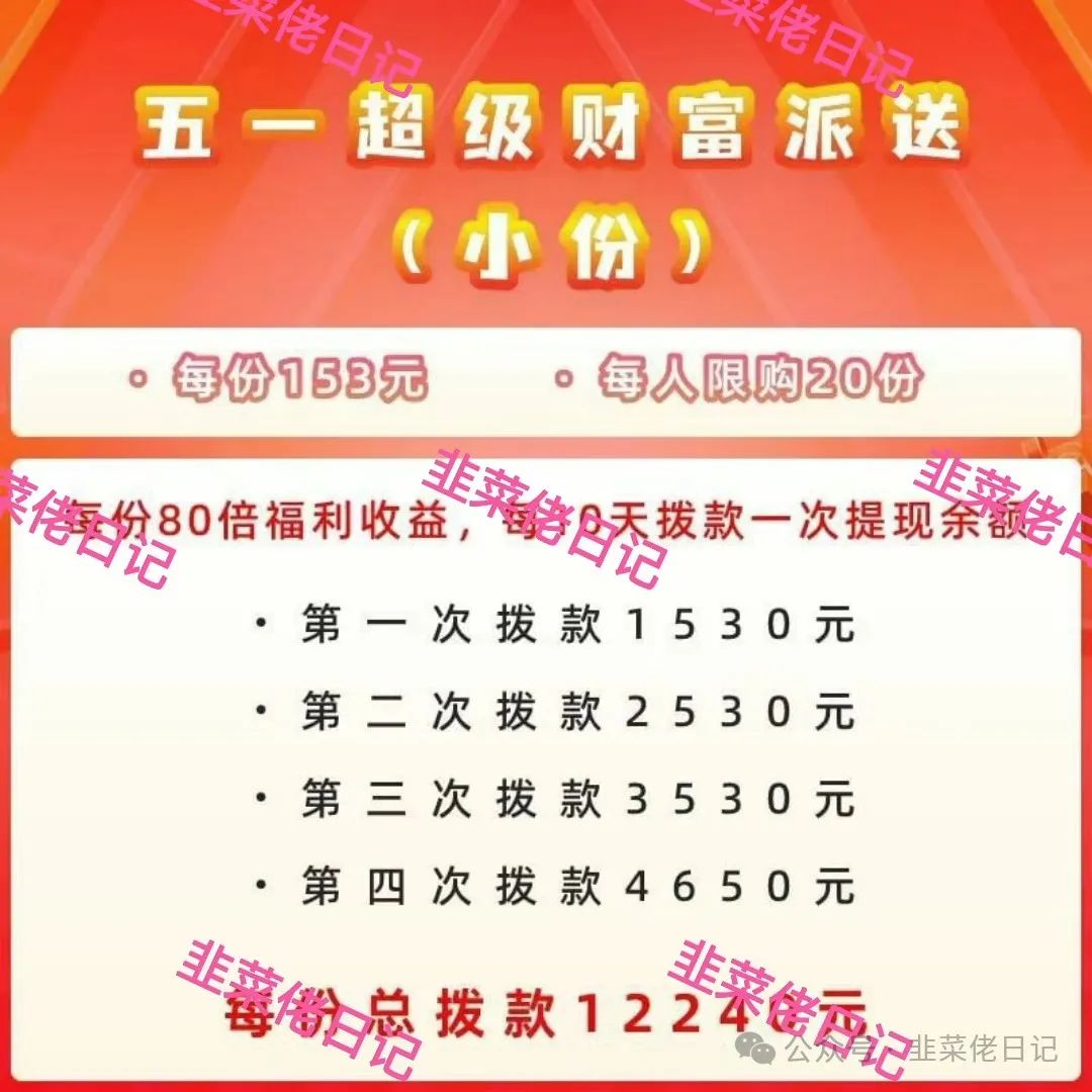 144.最新资金盘项目骗局曝光，随时可能卷钱跑路插图1