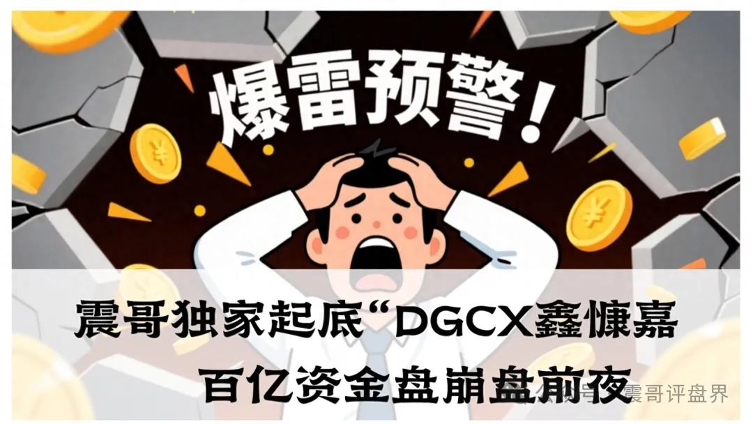 独家起底DGCX鑫慷嘉：百亿资金盘崩盘前，130万“韭菜”的血泪账