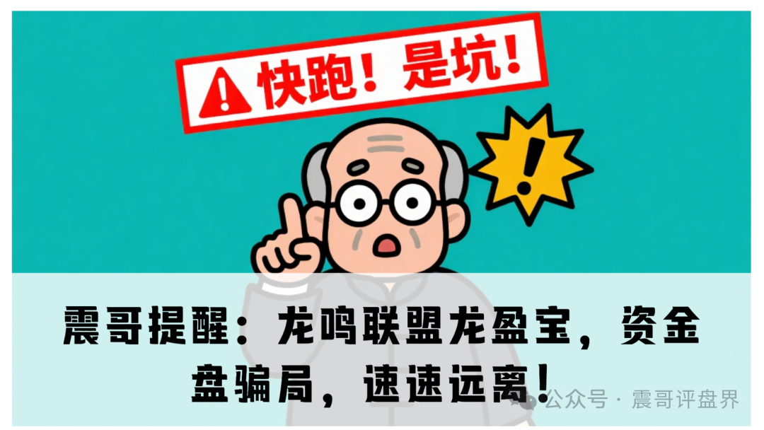 震哥提醒：龙鸣联盟龙盈宝，资金盘骗局，速速远离！