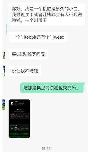 警惕！Tebbit交易所属于野鸡交易所，解密币圈“杀猪盘”的运作黑幕插图4