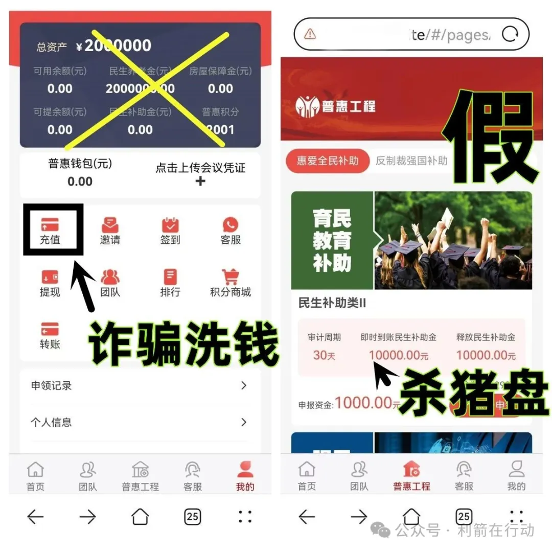 警惕！“金砖国际工程”、“普惠工程”APP是诈骗洗钱、涉嫌传销的“民族资产解冻类”诈骗项目！插图3