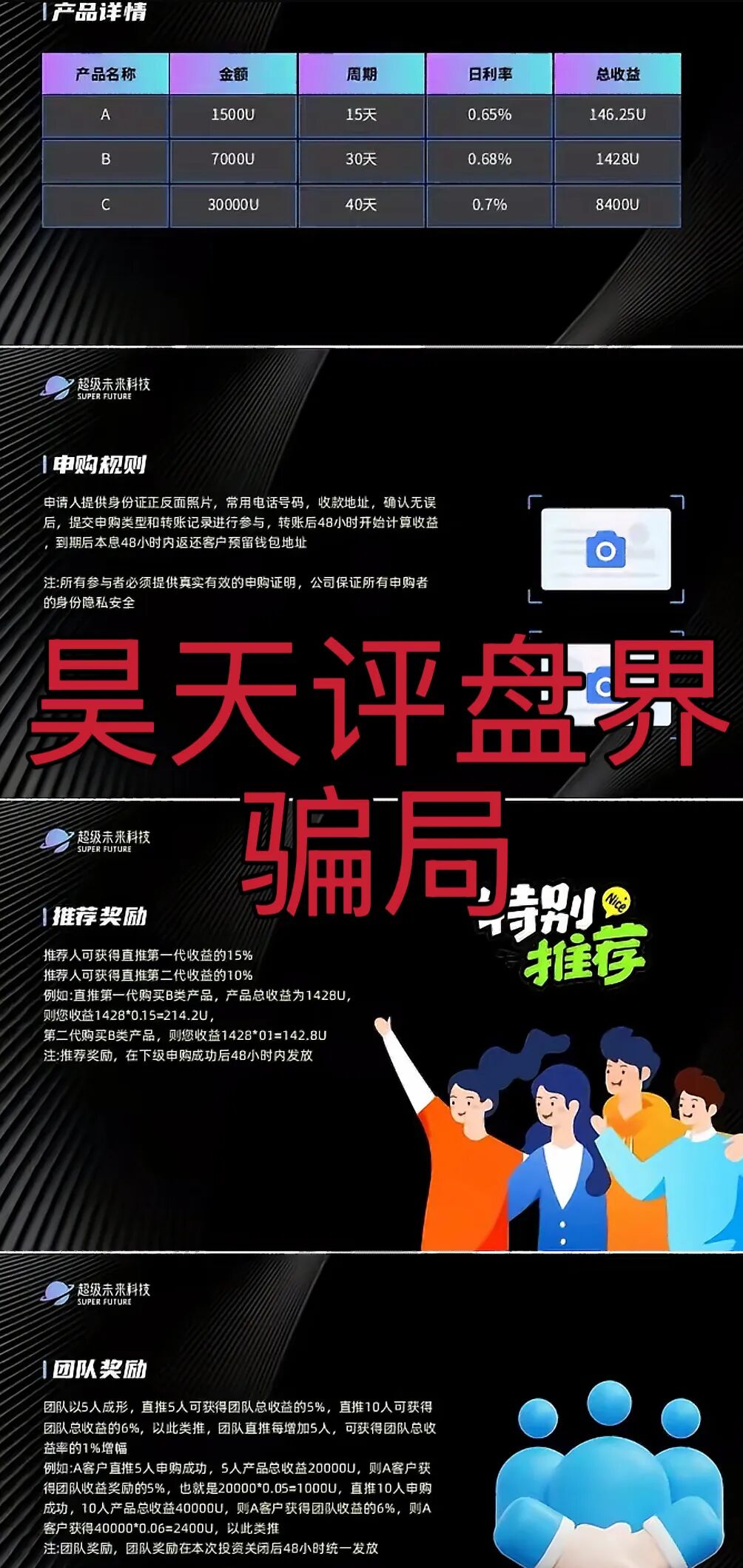 超级未来Super Future典型的资金盘骗局，大量单割会员，受害者上门维权，多地发布风险预警，即将崩盘跑路！—昊天评盘界插图2
