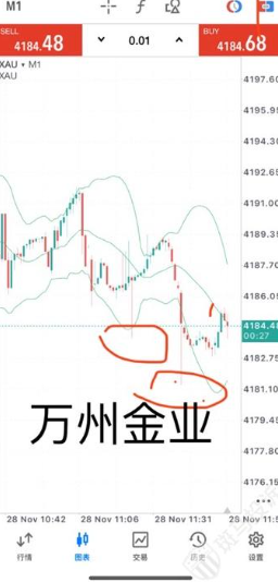 万州金业平台被指K线“异动”？投资一两个月亏损16万！