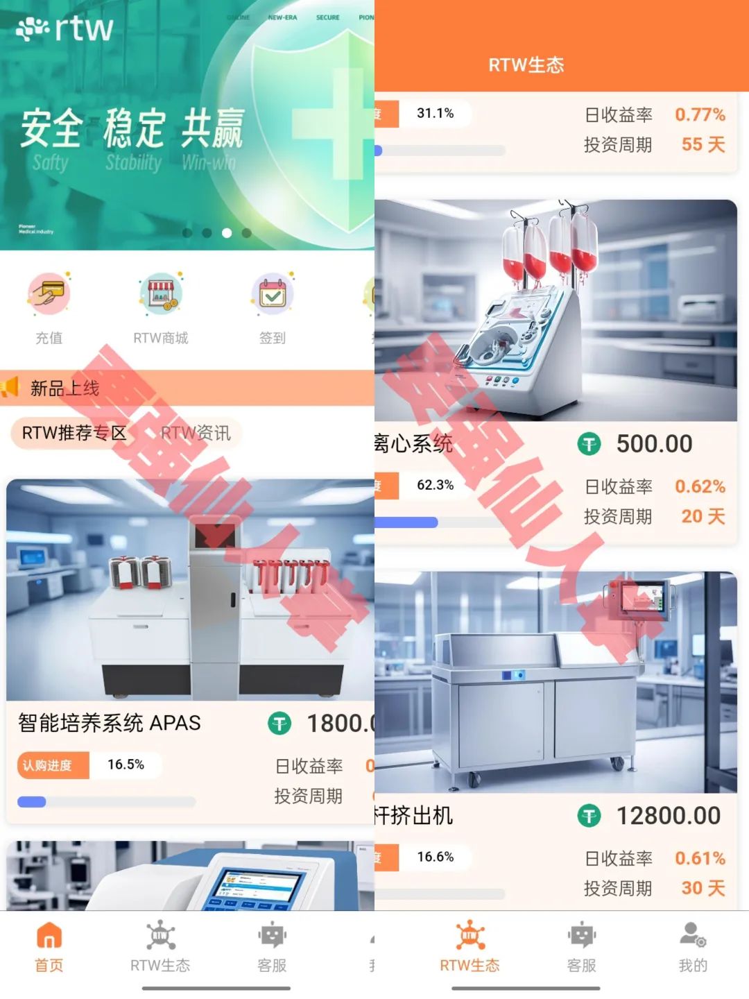 曝光一个资金盘骗局【RTW】，谨防上当受骗RTW资金盘骗局插图2