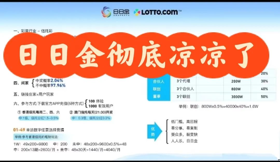 日日金崩盘跑路，解密一下它是如何让人上当受骗的……