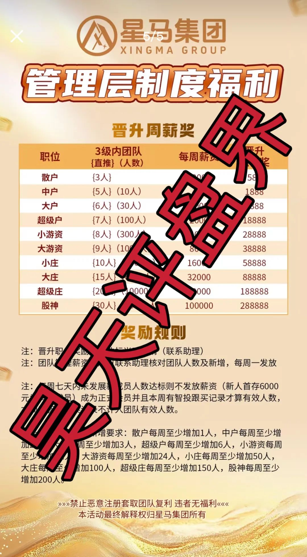 星马集团：跟单类资金盘骗局，原“众益汇”诈骗团伙所开，绝对的一轮圈韭菜盘，高度预警，即将崩盘跑路！插图3