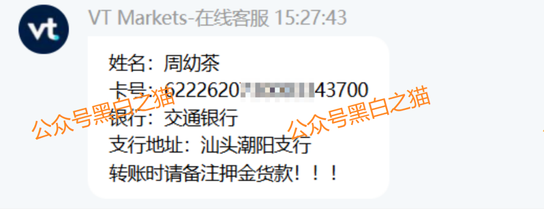 外汇盘|境外“Vt Markets”遭仿冒,国内吸金不止,杀猪盘骗局又起……插图9 外汇盘|境外“Vt Markets”遭仿冒,国内吸金不止,杀猪盘骗局又起……插图9