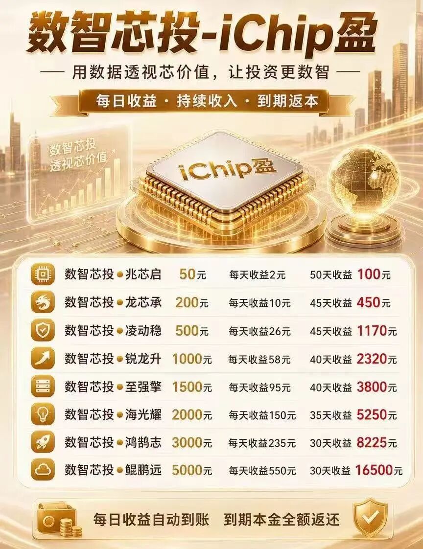 紧急预警：数智盈科（数智芯投 iChip 盈）纯资金盘，千万别投！！插图1