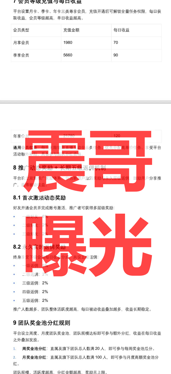 警惕！流量联盟资金盘骗局，境外博发诈骗团伙所开，典型的快割盘插图2