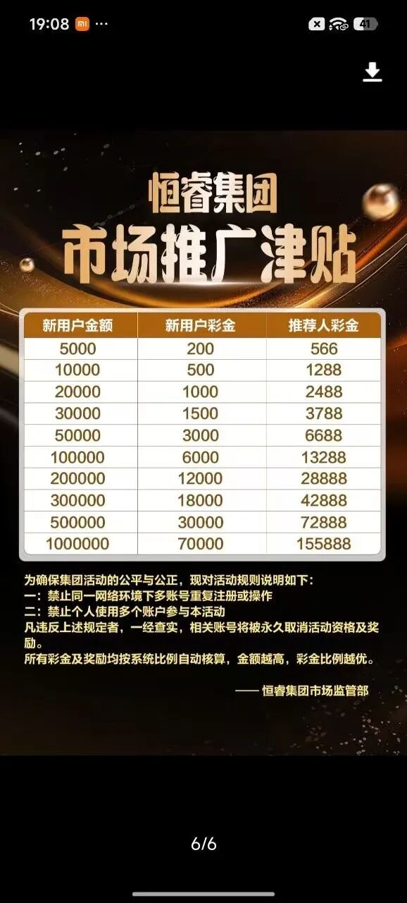 警惕“恒睿集团”骗局：一场披着“高薪推广”外衣的资金盘陷阱插图2