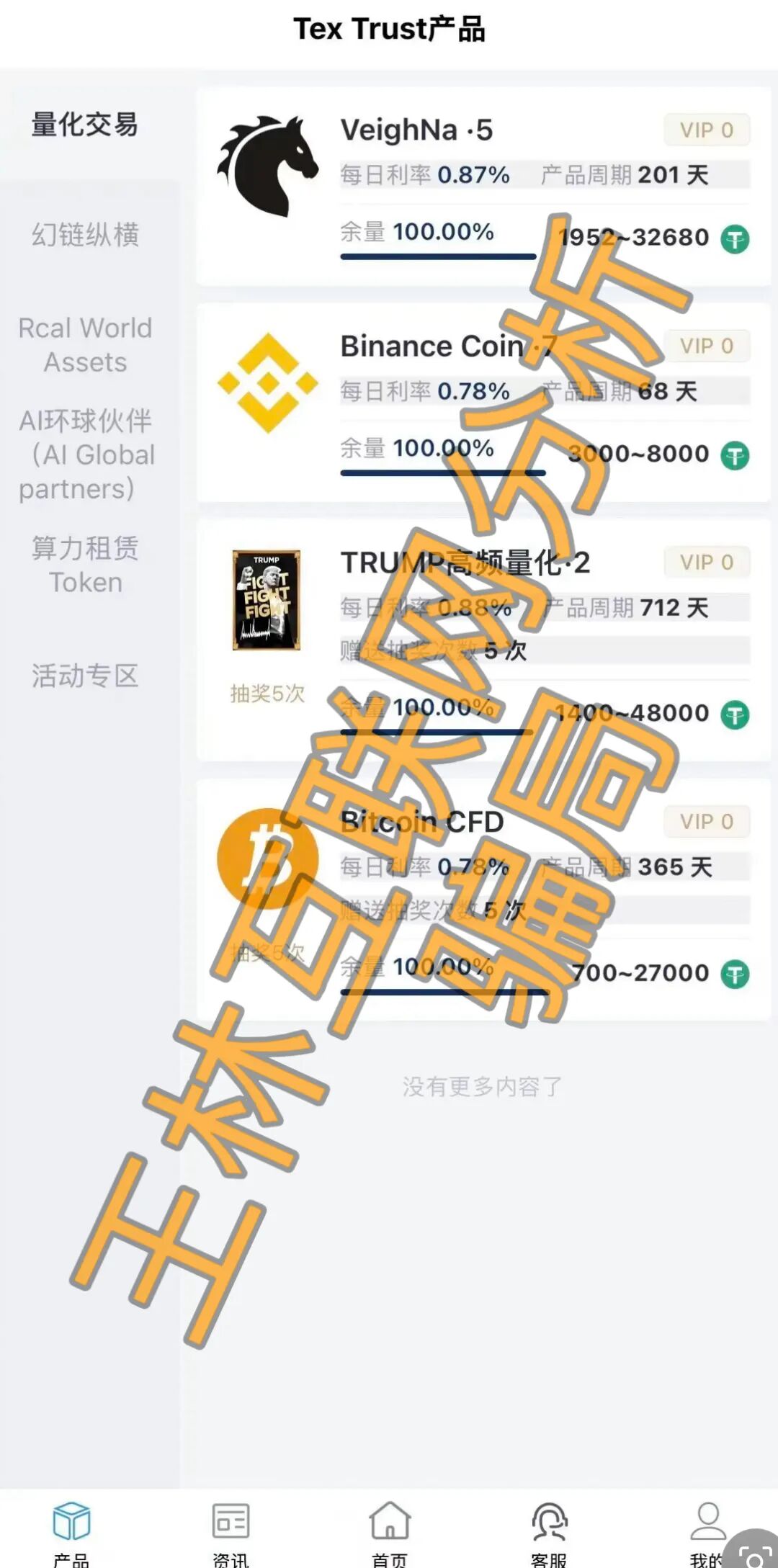 6月25日这3个平台都是资金盘虚拟币骗局，赶紧远离！安裕财富（TMTSA交易所）骗局插图2