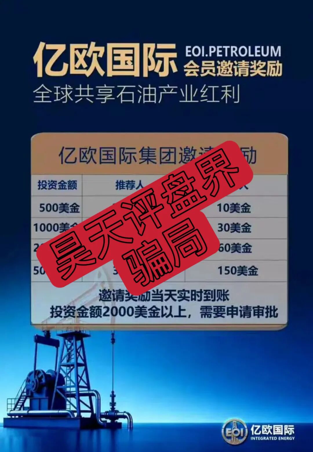 EO亿欧国际带单类资金盘骗局,刚开盘就单割,典型的杀猪盘,即将崩盘跑路!—昊天评盘界插图2 EO亿欧国际带单类资金盘骗局,刚开盘就单割,典型的杀猪盘,即将崩盘跑路!—昊天评盘界插图2