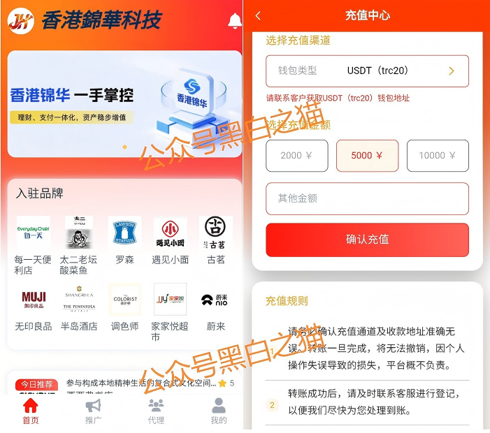 “锦华传媒”借用流量噱头起盘，实则换汤不换药还是涉诈项目……插图5