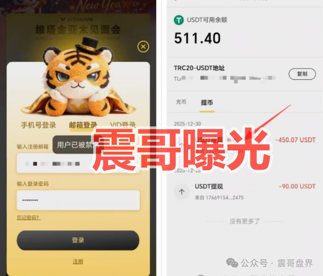 维塔金(VITAKING)杀猪盘骗局,柬埔寨诈骗园区的快割韭菜盘插图1 维塔金(VITAKING)杀猪盘骗局,柬埔寨诈骗园区的快割韭菜盘插图1