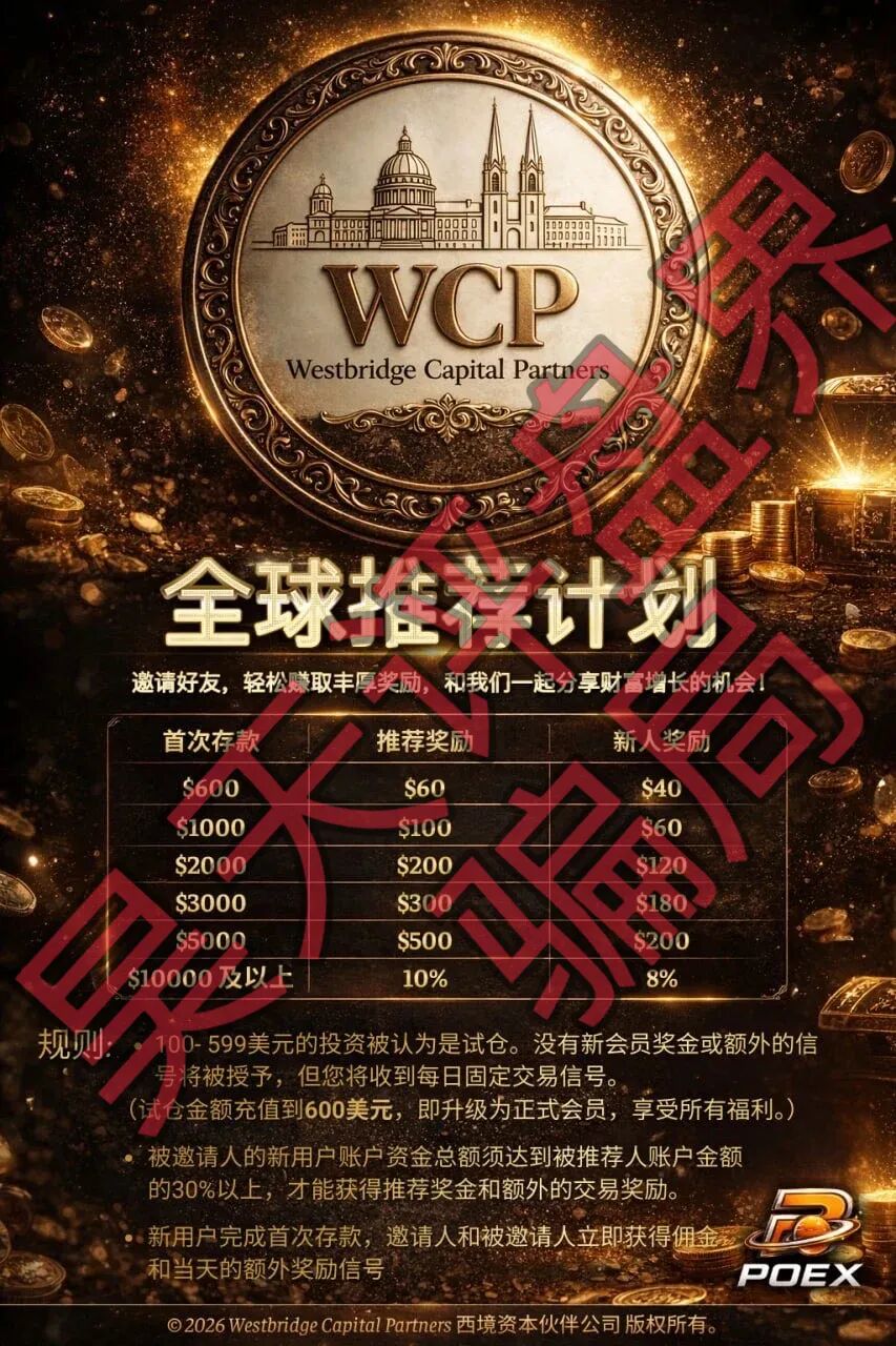 西境资本WCP带单类资金盘骗局:日收益高达3%,老姜开的又一个杀猪盘,高度预警,即将崩盘跑路插图1 西境资本WCP带单类资金盘骗局:日收益高达3%,老姜开的又一个杀猪盘,高度预警,即将崩盘跑路插图1