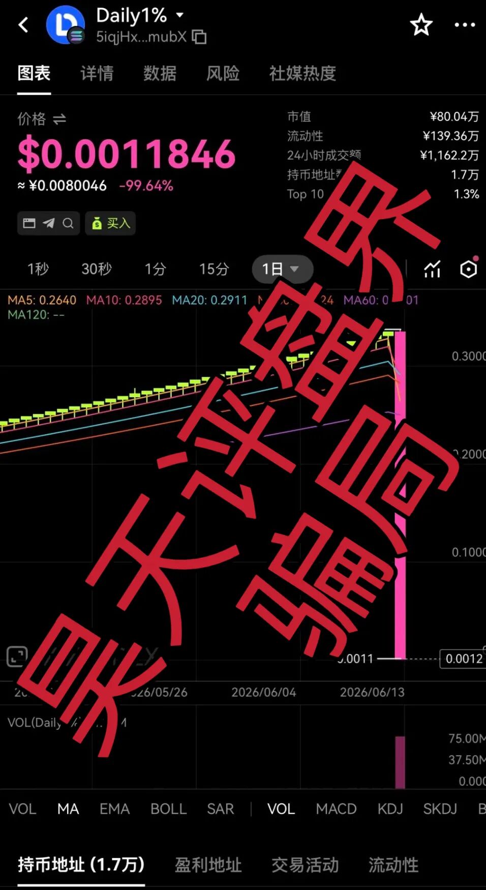 【曝光】这几天已经崩盘跑路和即将崩盘跑路的12个资金盘骗局，大家看见一定要远离！—昊天评盘界插图1