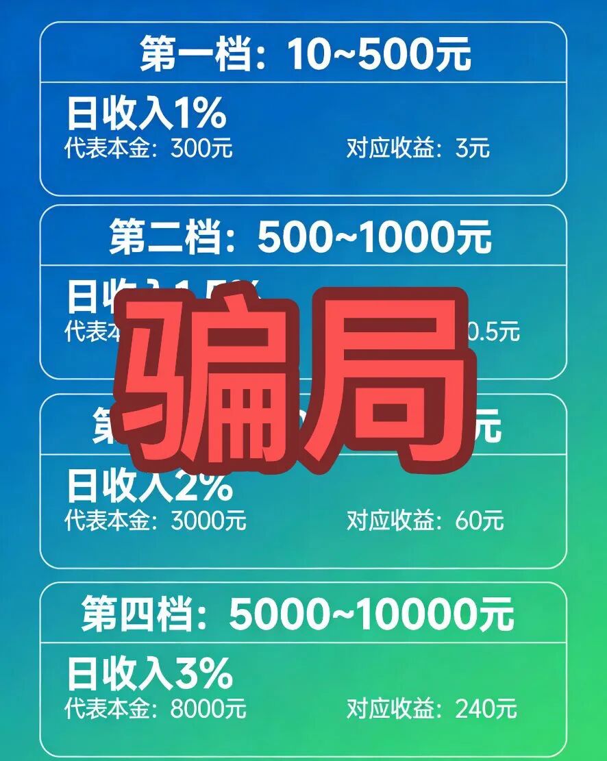 快转发！这3个“高回报”项目正在卷钱跑路，​牛牛剧场别再上当！