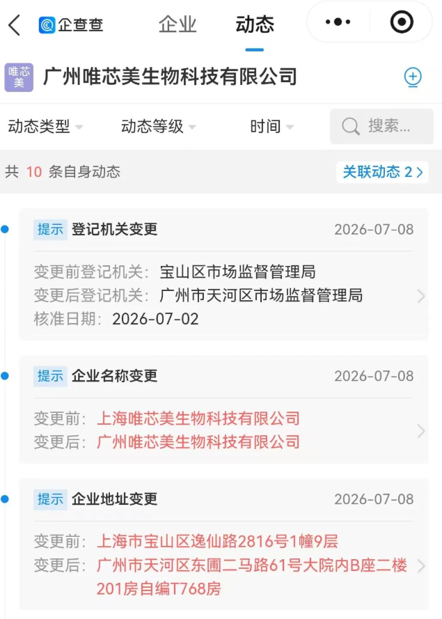 【唯芯美】云租机 注册公司地址更换 新地址竟然是一家皮包公司  开始搞活动完成最后的收割插图1