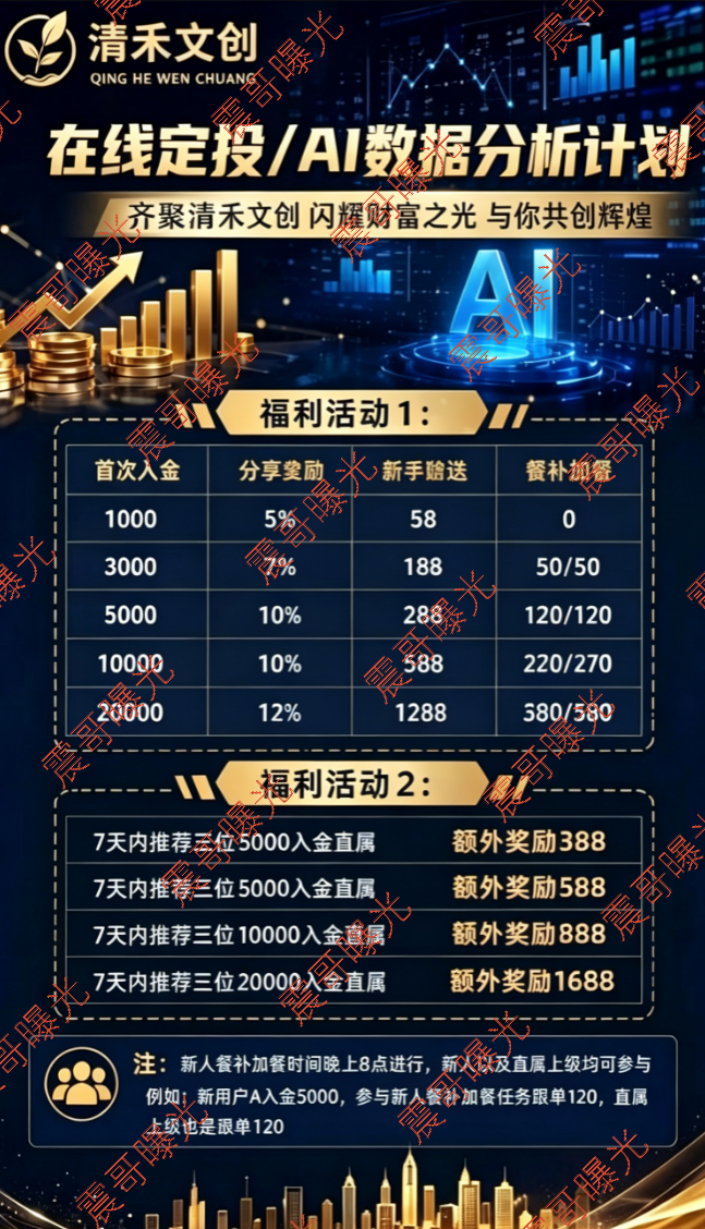 清禾文创资金盘骗局，7月内测割完，8月重启再割，还要拉人填坑？插图1