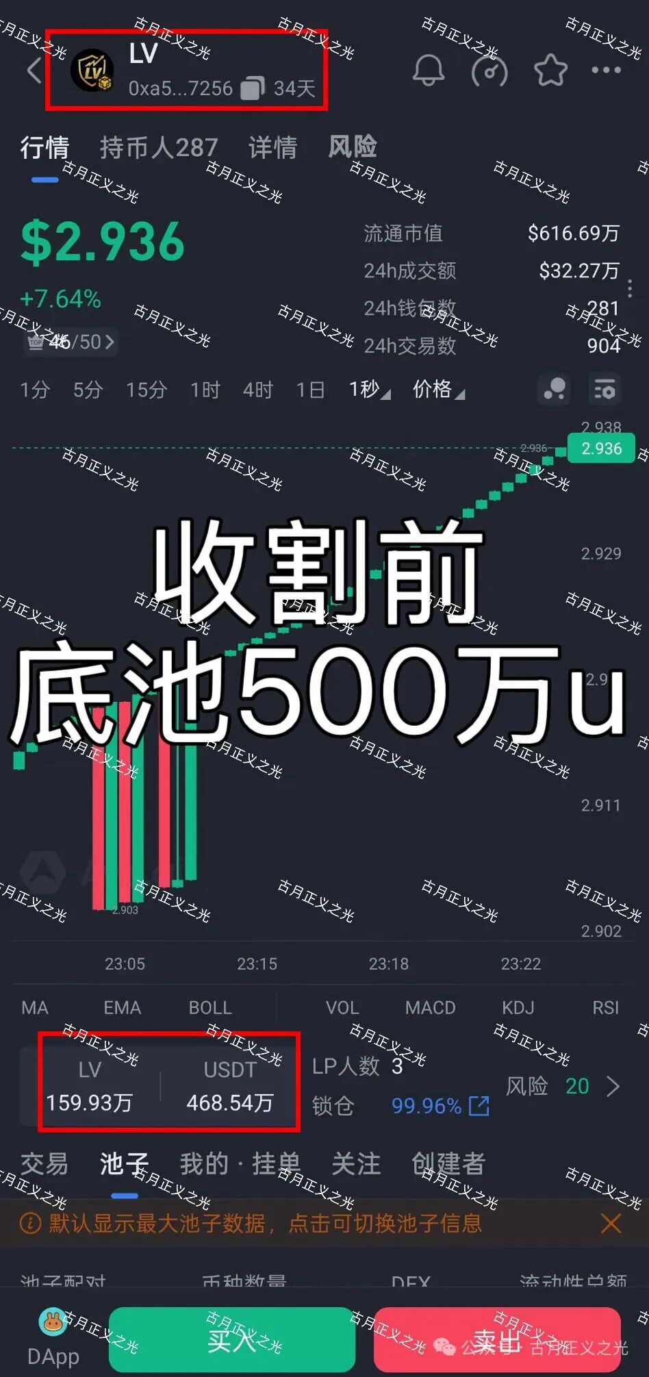 LV纪元复盘曝光!曾收割500万USDT,换合约再度重启行骗插图1 LV纪元复盘曝光!曾收割500万USDT,换合约再度重启行骗插图1