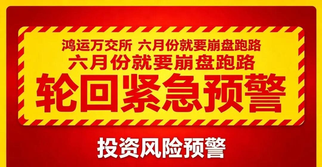 【鸿运万交所】六月份面临全线崩盘 轮回为你敲响最后的钟声插图7 【鸿运万交所】六月份面临全线崩盘 轮回为你敲响最后的钟声插图7