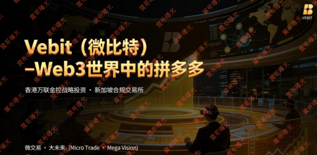 微比特Vebit资金盘骗局，RWA和矿机是假的，拉人头圈钱是真的！插图1