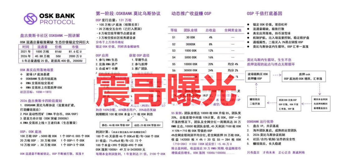 OSK奥斯卡（OKS币）传销币资金盘骗局，看见一定要远离插图1