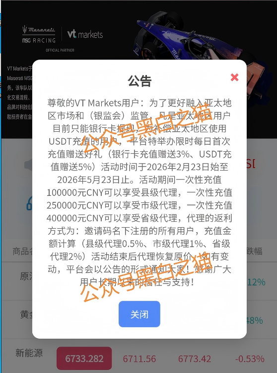 外汇盘｜境外“Vt Markets”遭仿冒，国内吸金不止，杀猪盘骗局又起……插图7