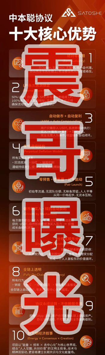 中本聪协议资金盘骗局，天体交易所那帮人又出来圈钱了